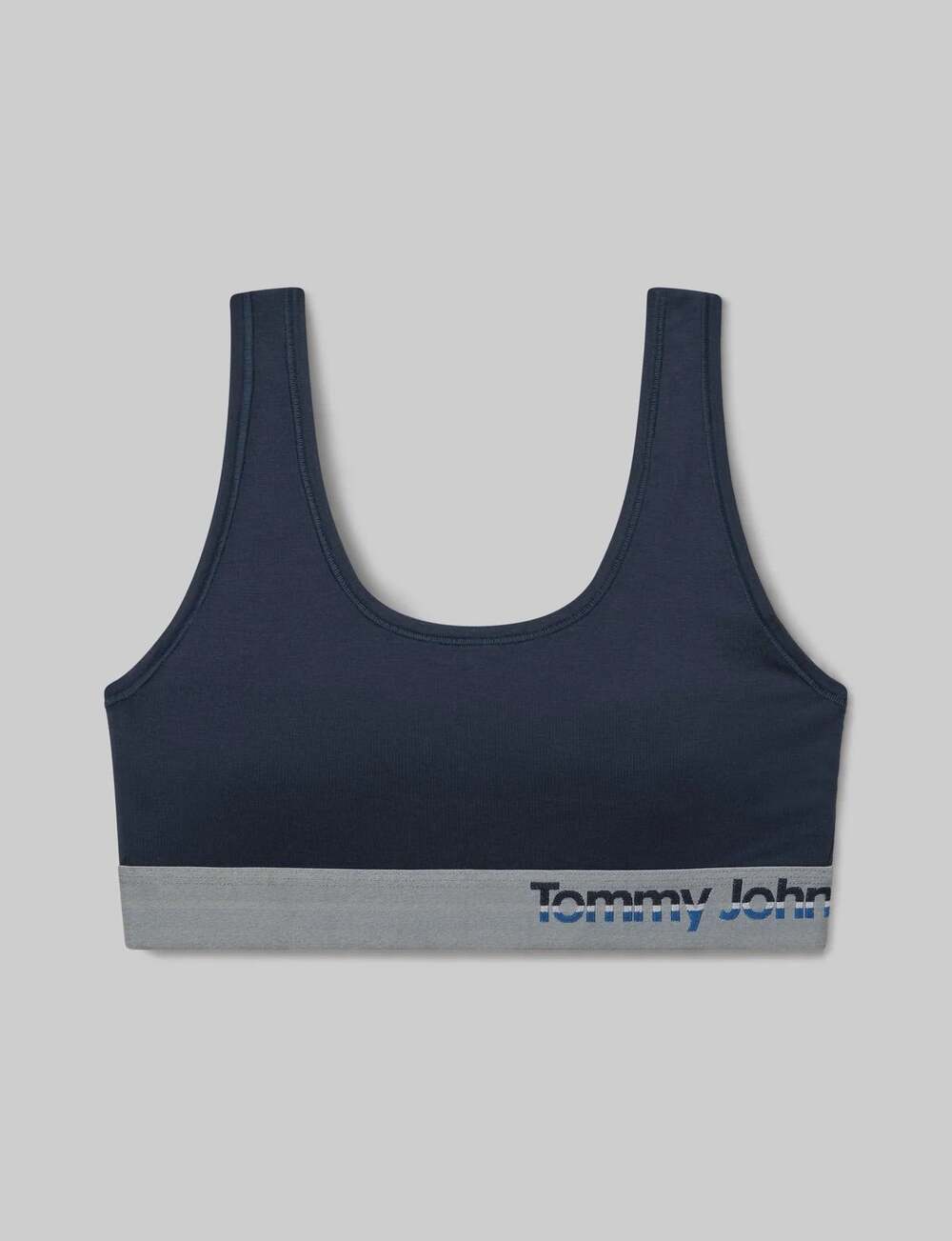 NWT Tommy John Cool Cotton Scoop Bralette Dress Blues 2XL